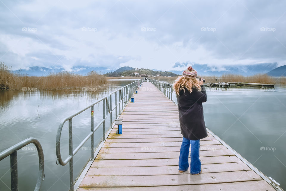 Water, Lake, Nature, Pier, Sky