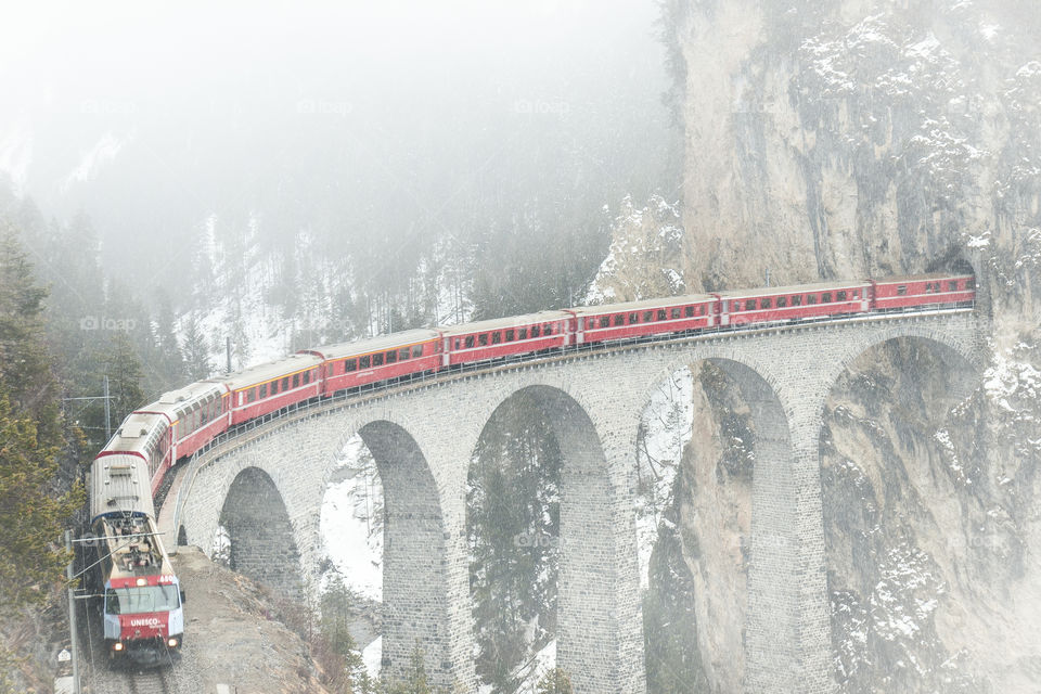 Glacier express, Switzerland