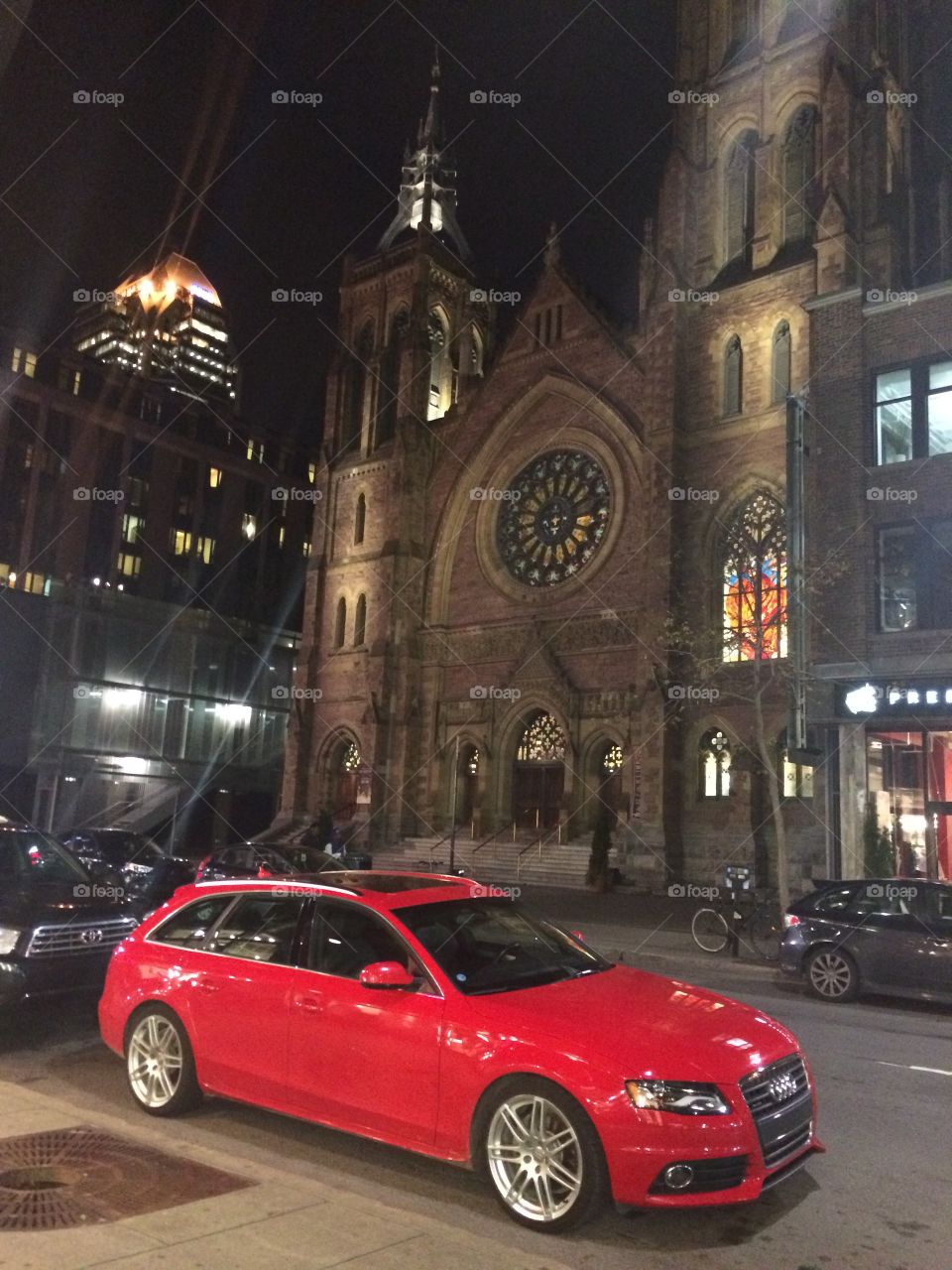 Church in the night