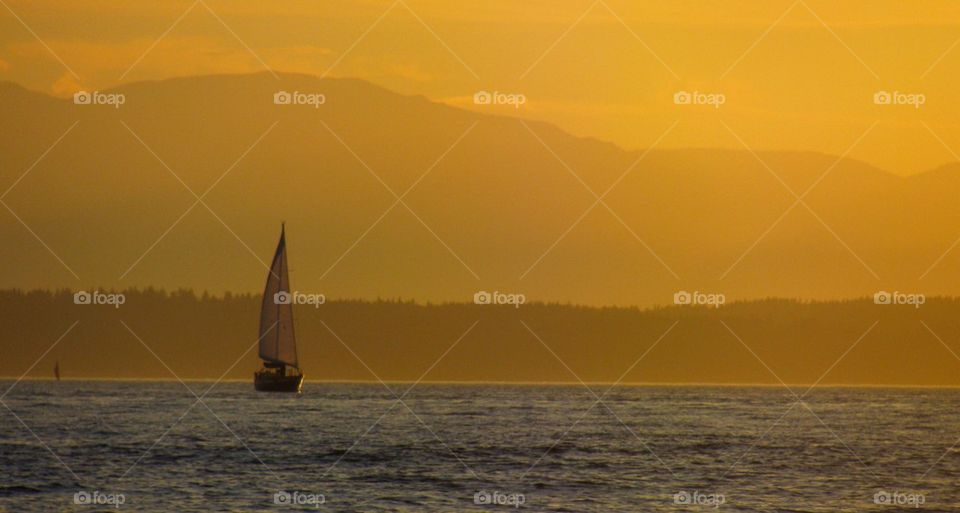 Sunset Sailing