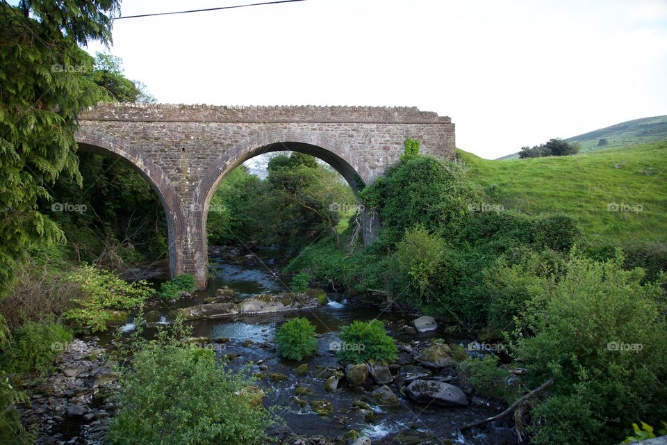 Bridge spanning from the past