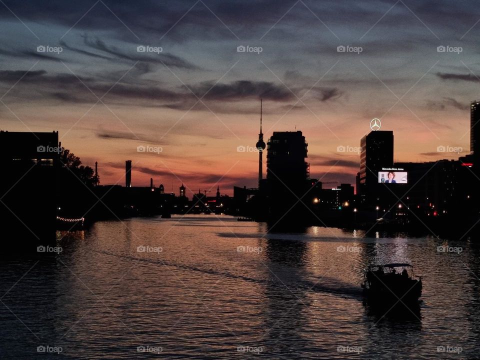 Sunset in Berlín