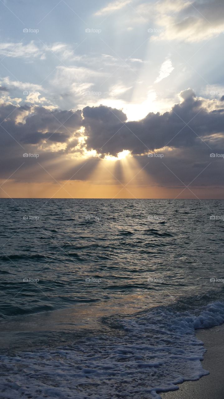 sunset. gulf coast Florida sunset