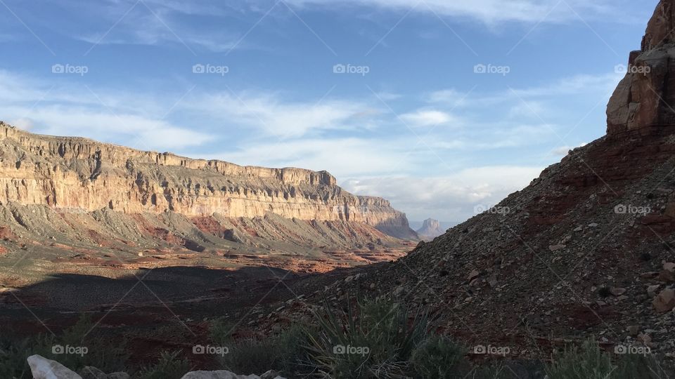 Grand Canyon. Trail to Havasupai