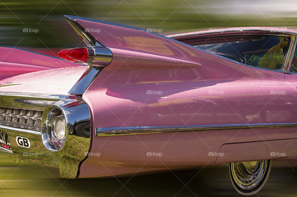 pink car fun speed by gaillewisbraznell