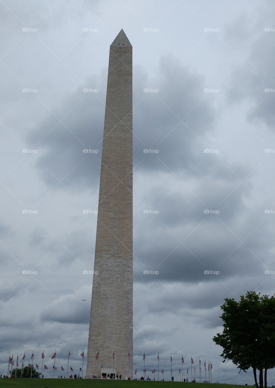 The Washington Monument in DC
