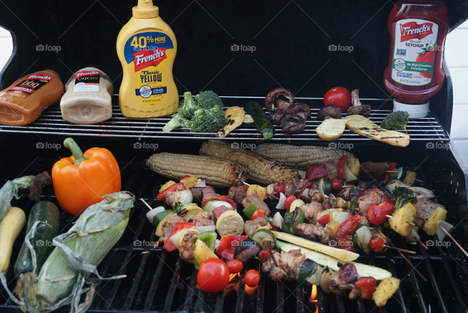 summer bbq with French's products