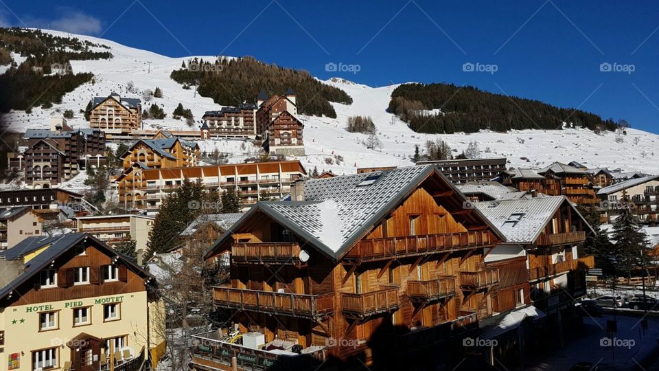 ski resort design alpes
