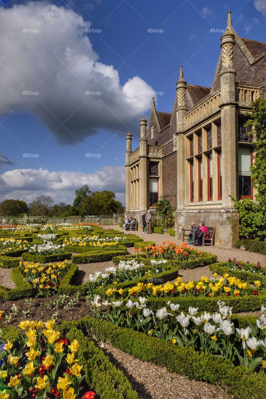 Gardens . Stately home 