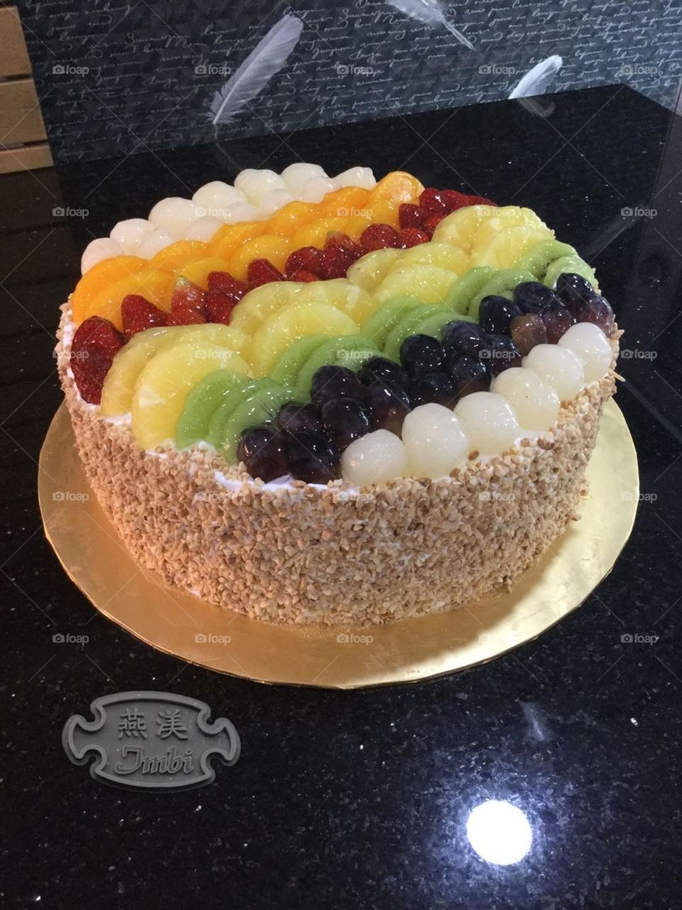 Tasty fruit cake