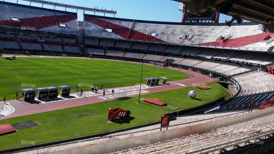 River Plate Stadium.