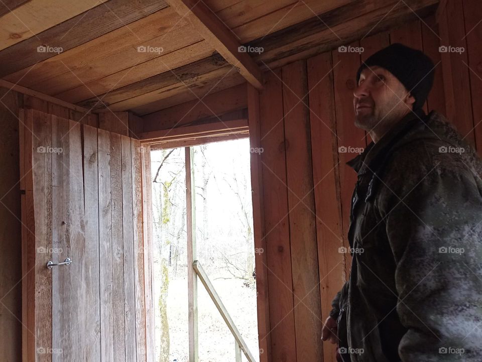 The man in the forest house