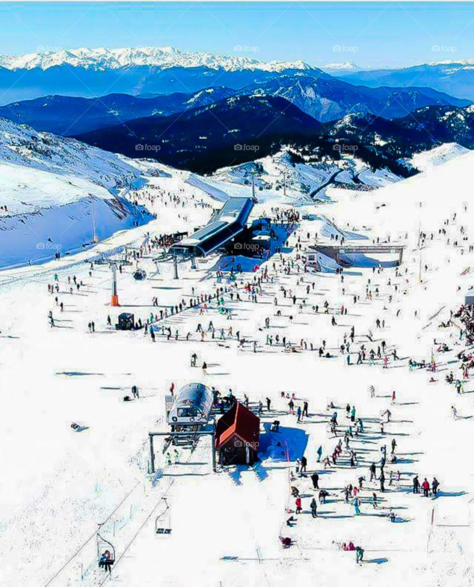 ski center parnassos greece