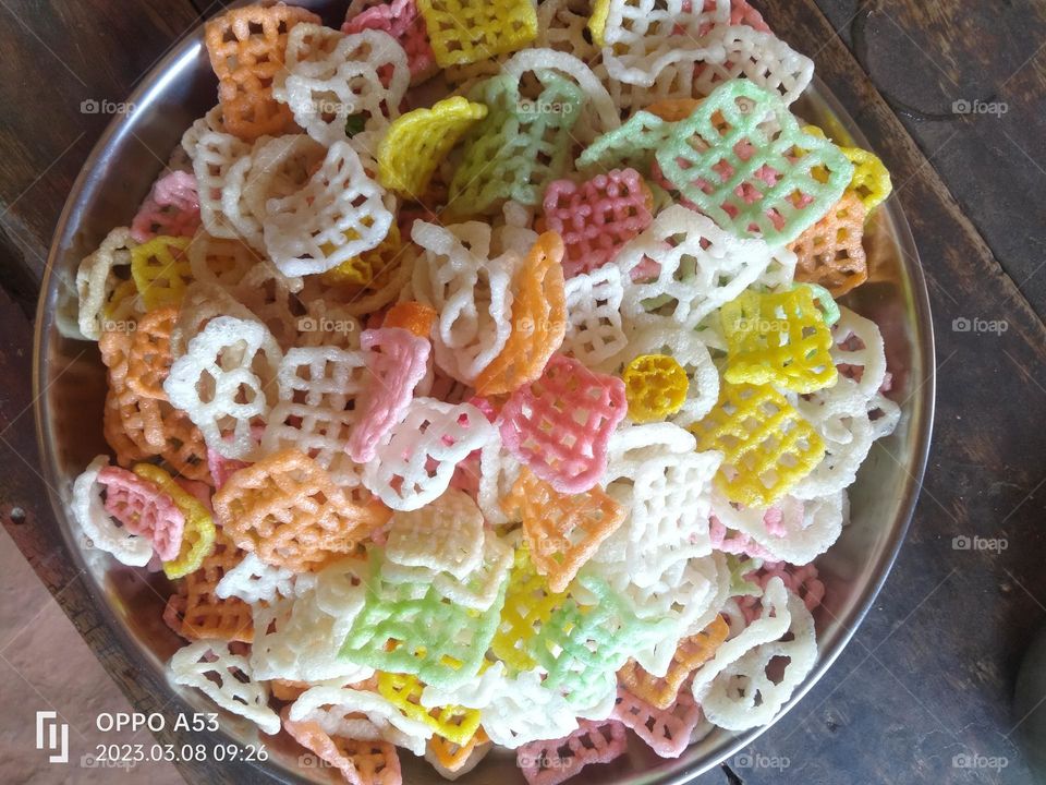 Indian veriety of traditional  fry snacks
