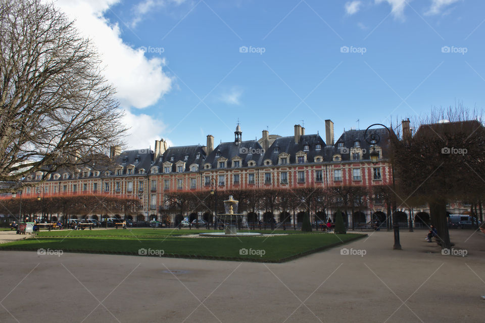 old palace in paris france