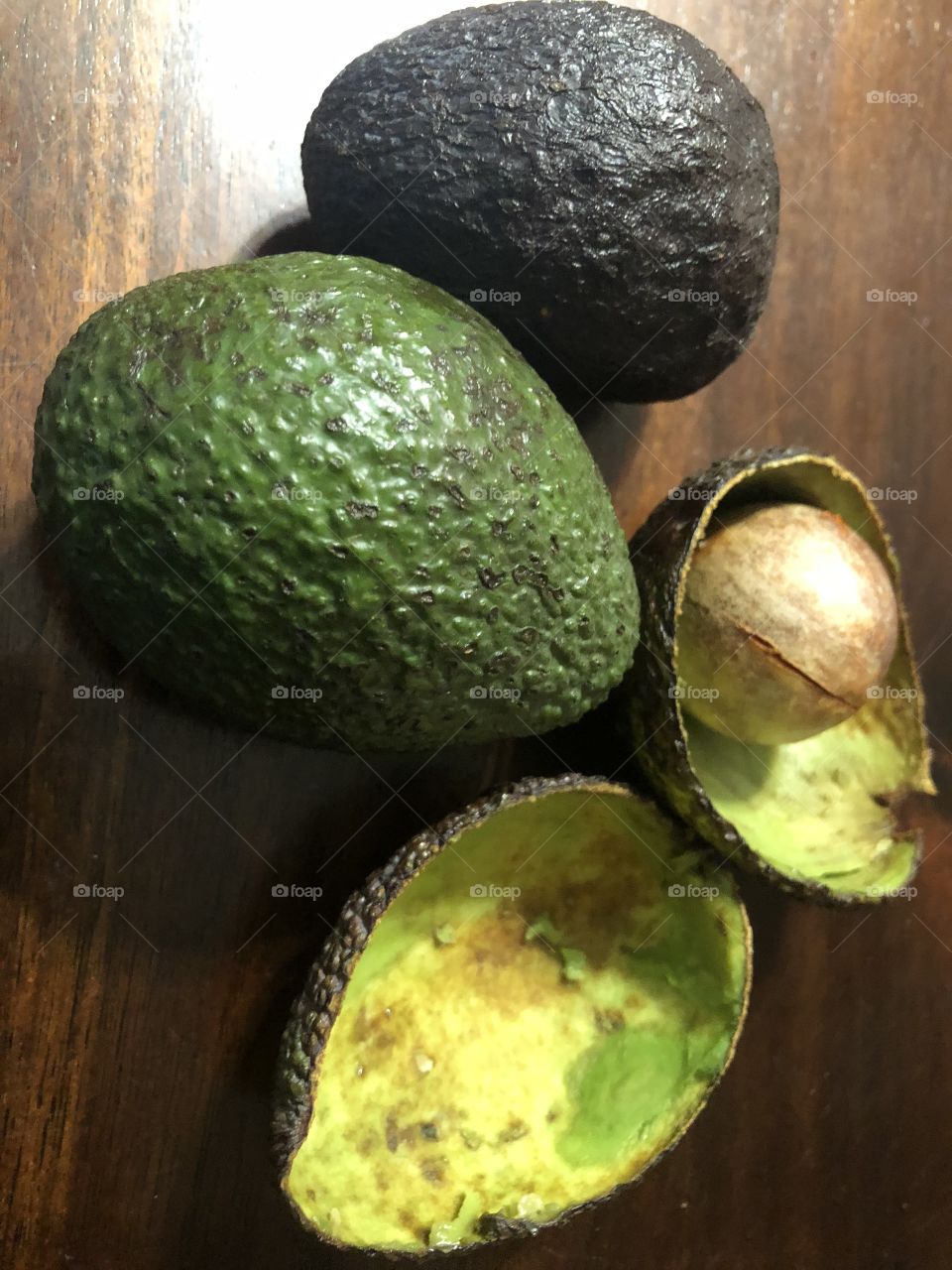 Avocados. Green and lovely