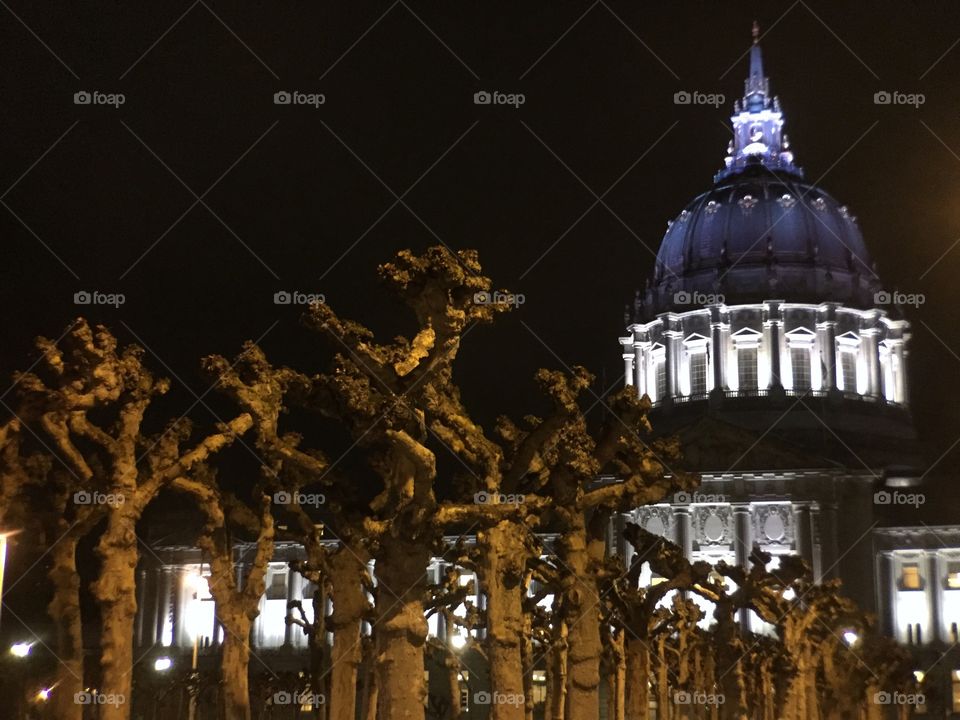 City Hall at Night 