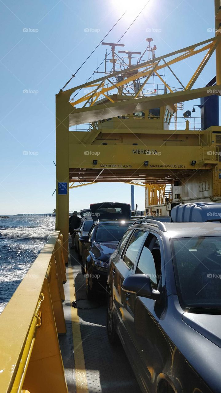 On the way to Hailuoto island