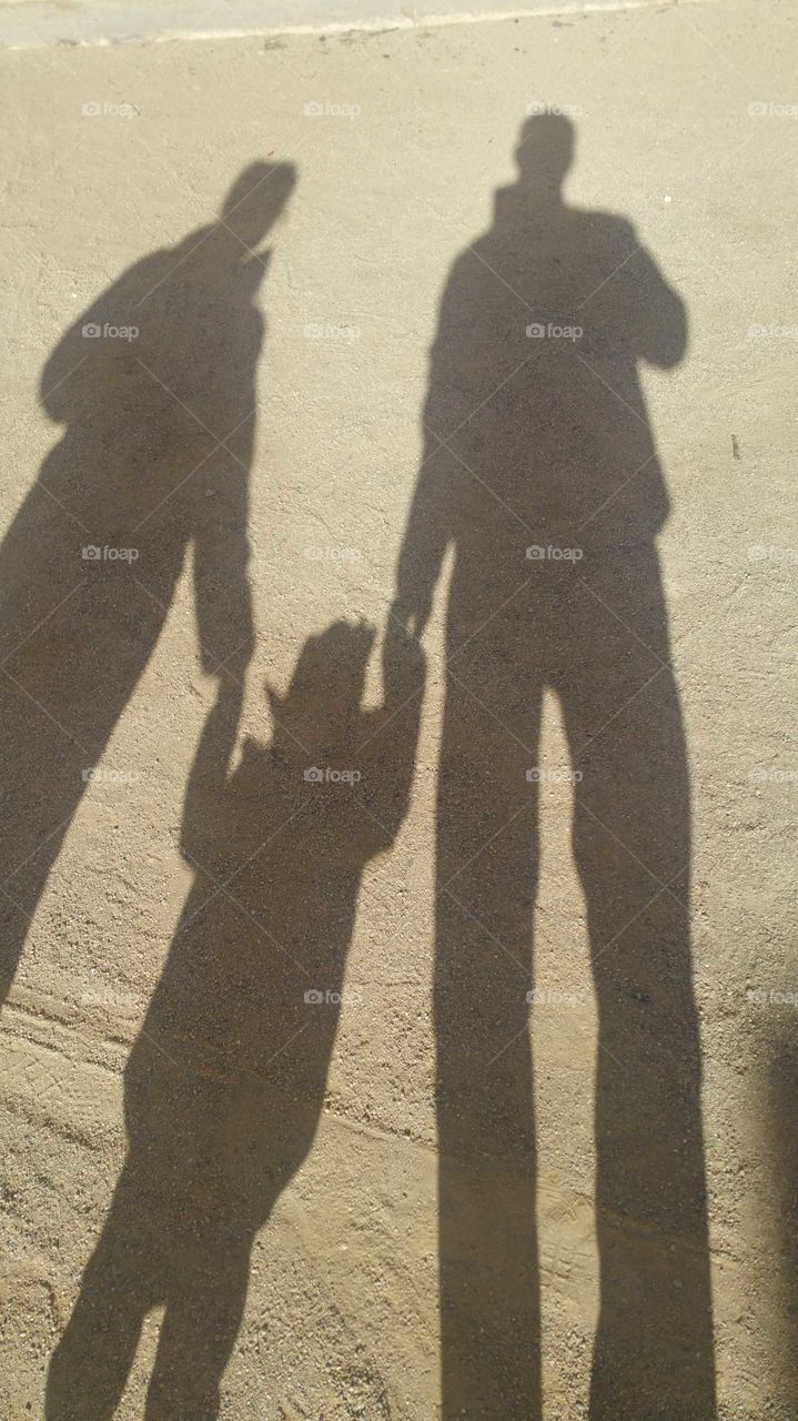 people shadow