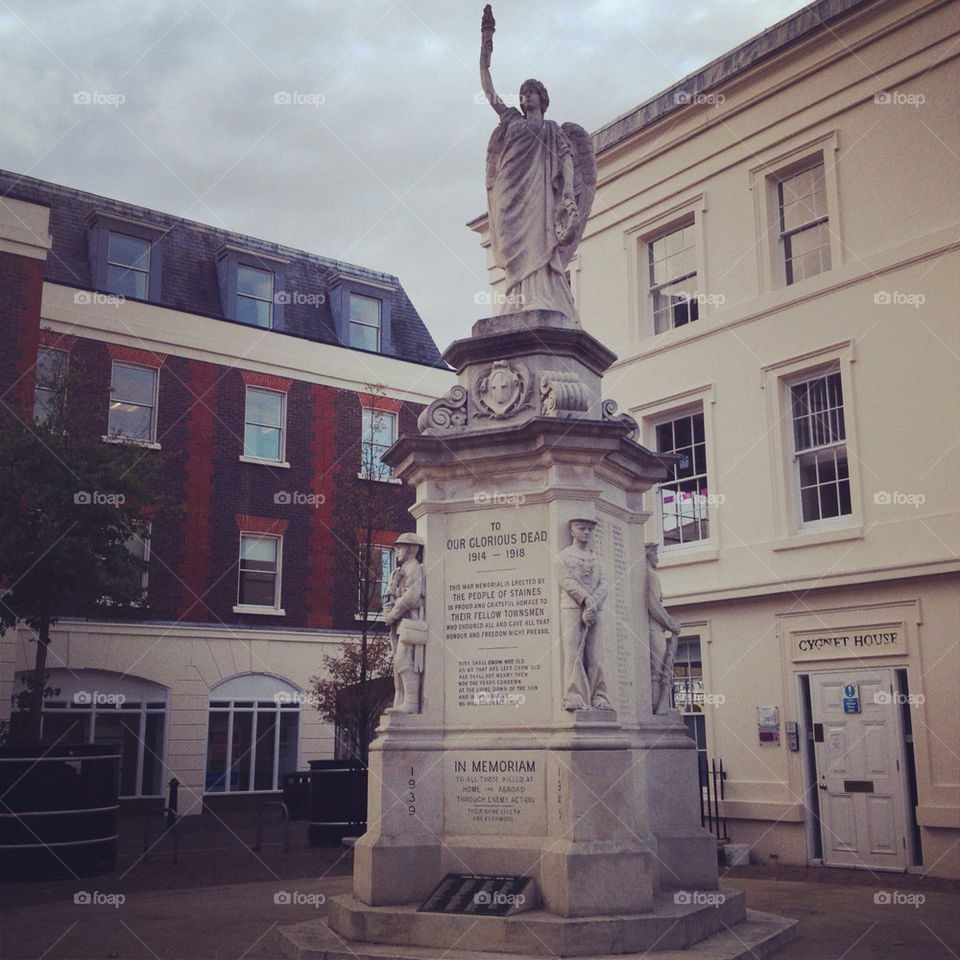 war memorial staines upon thames by FunZillion