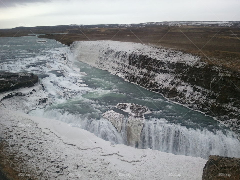Gullfoss Waterfall