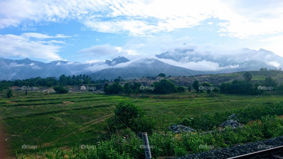 Landscape - covers mountain sky clouds