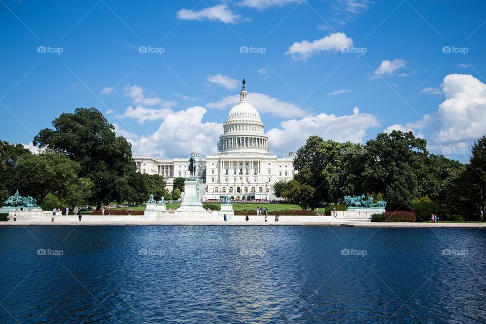United state Capitol building in Washington DC, Usa