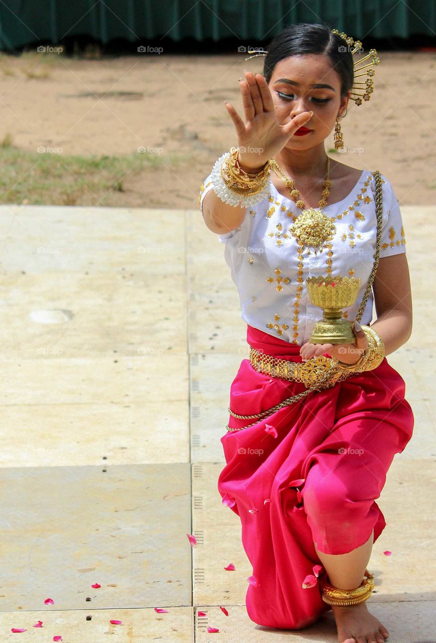 Asian Flower Dance