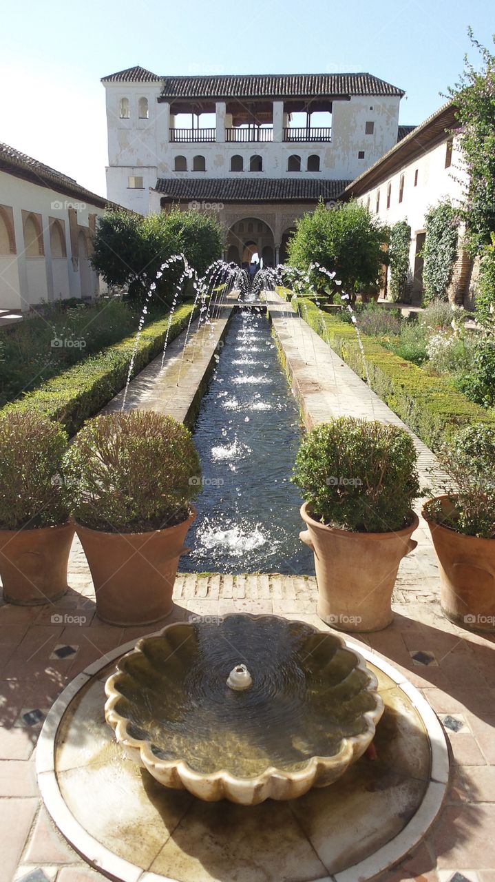 Inside La Alhambra