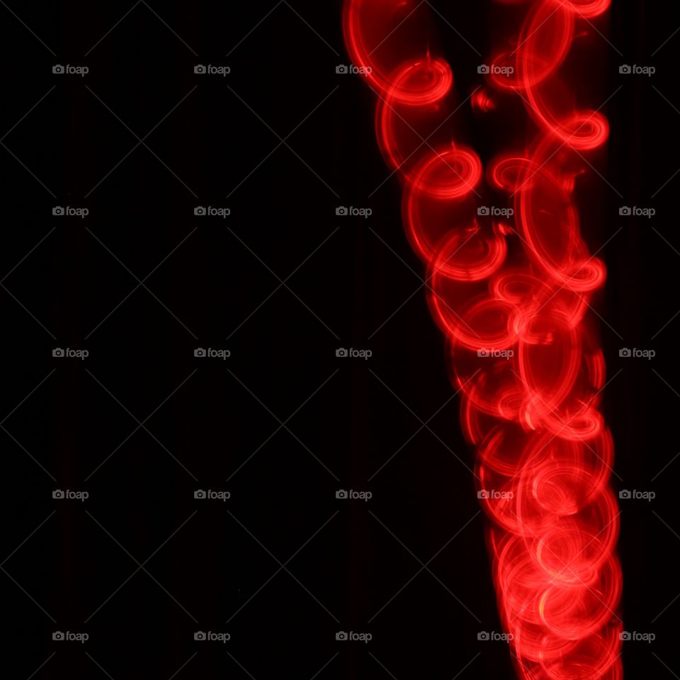 Path of a light up yoyo