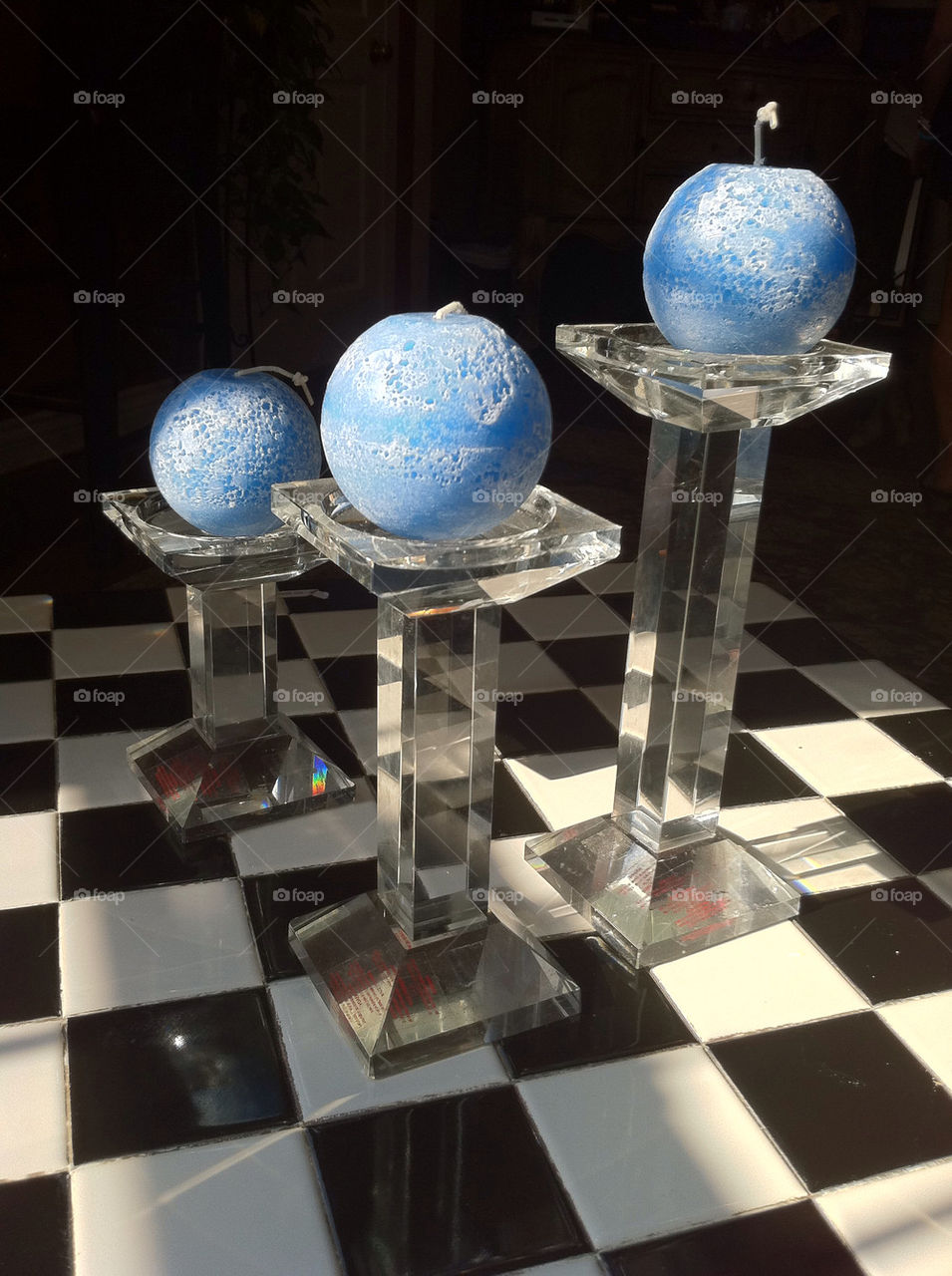 china 3d checkerboard crystal by bigpaws