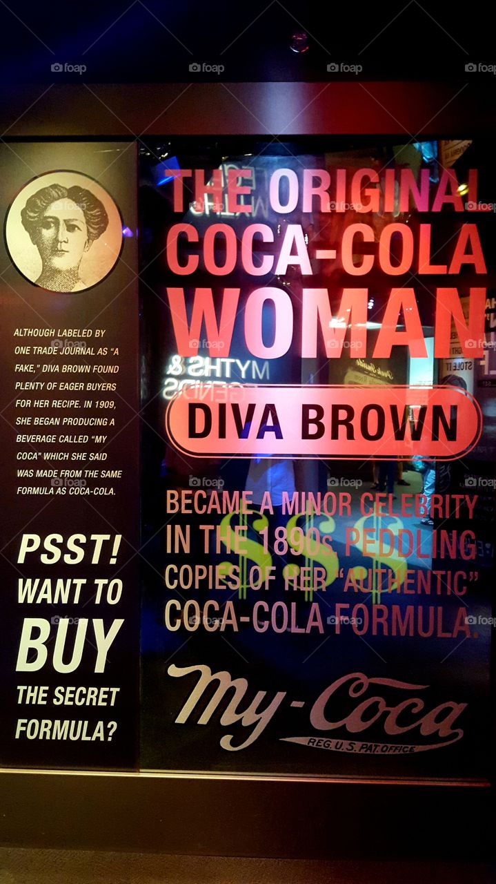 Coca Cola Diva Brown