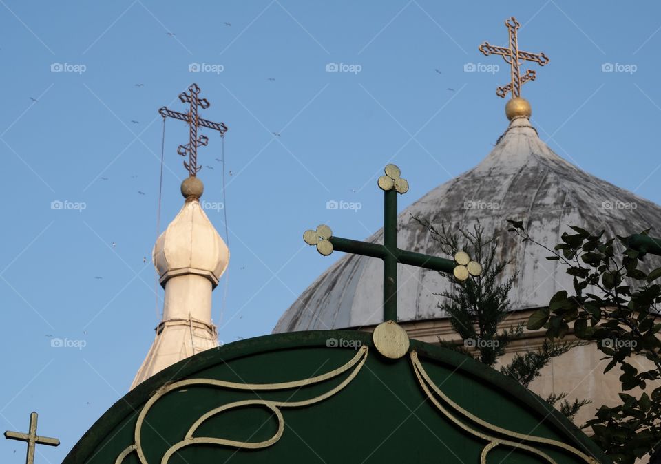 Beautiful cross over church in Georgia 