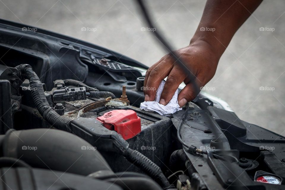 Taking care of the car