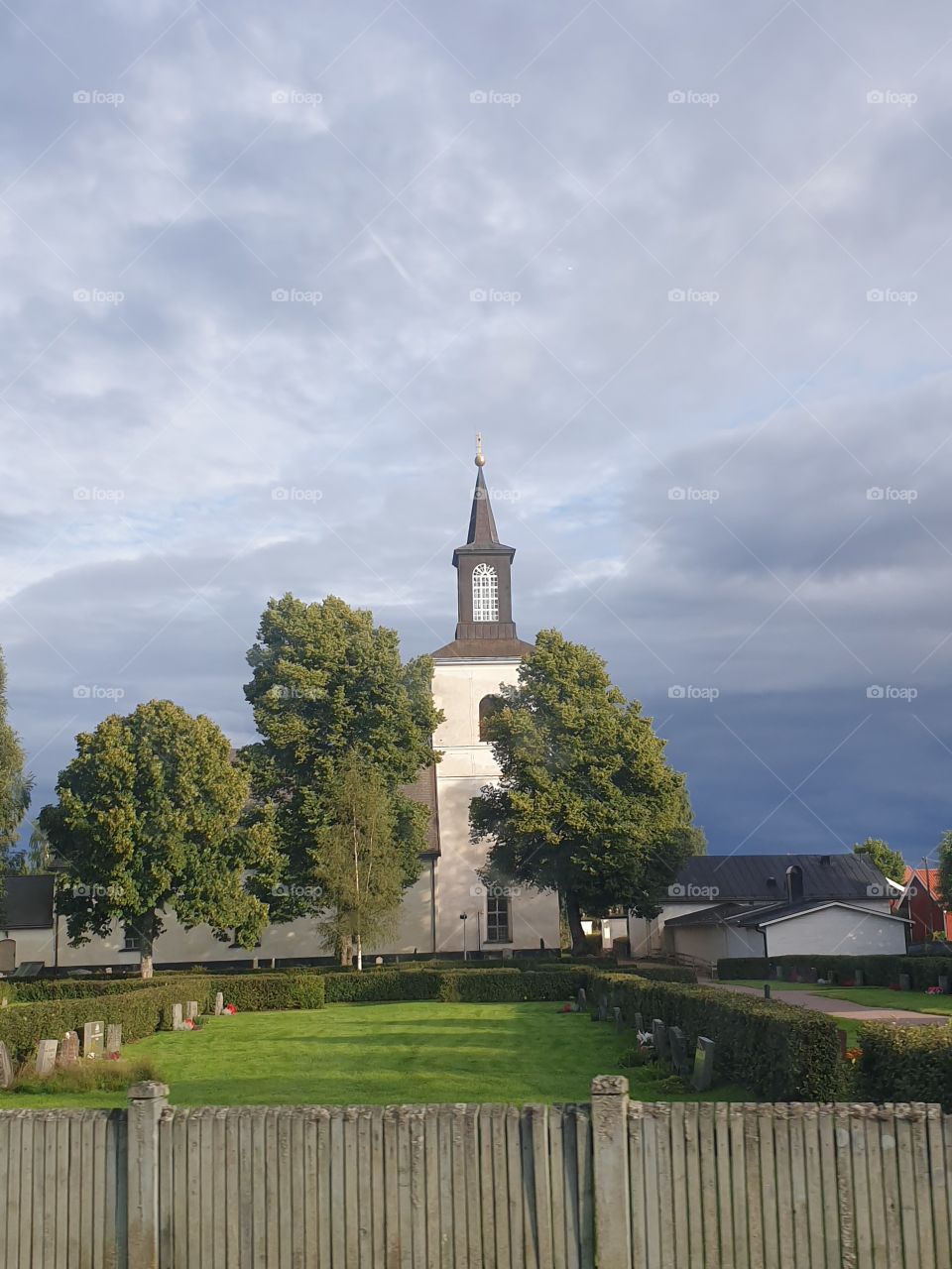 church in Dala-Floda Dalarna Sweden