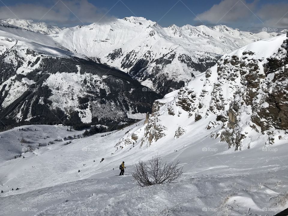 Freeride in the Alps 