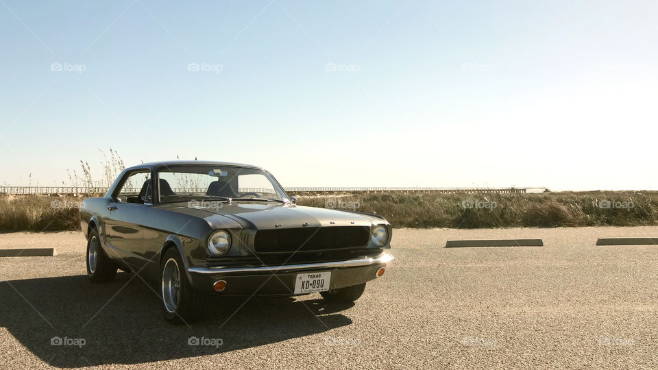 1965 ford Mustang beach