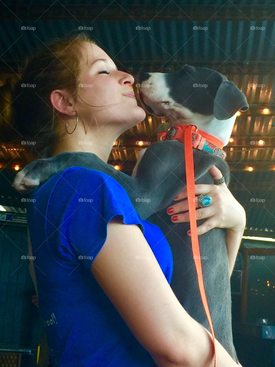 Sweet Great Dane I ran into at the Tin Roof, a local dive bar in Charleston, SC. 