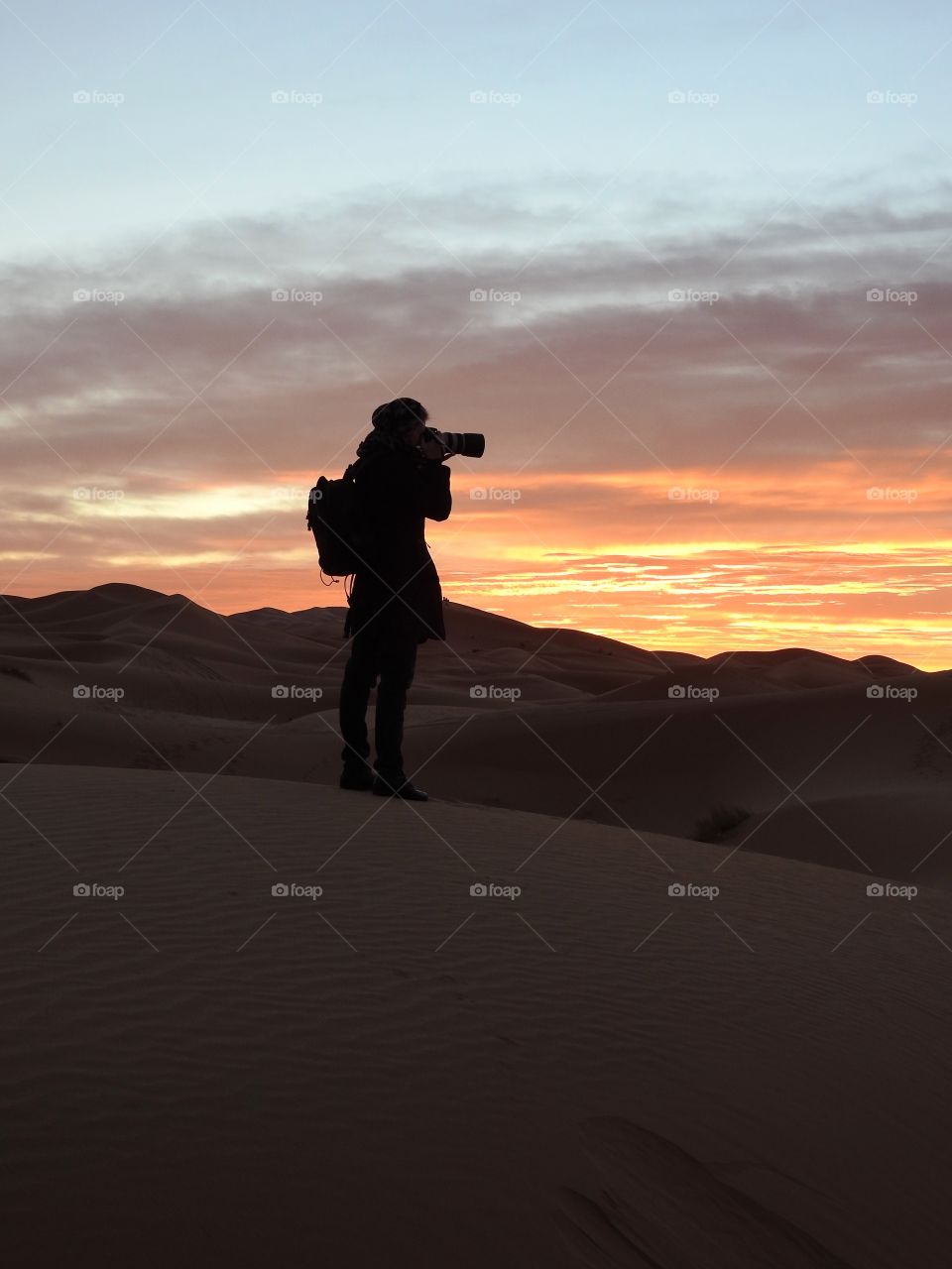 Sunrise in the dunes