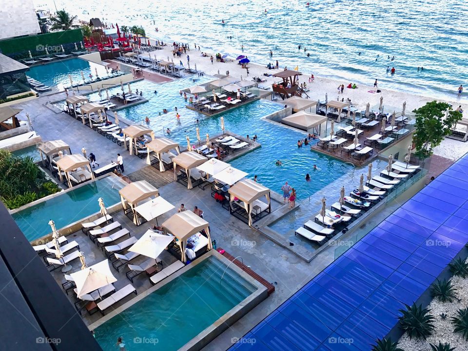 A view of the Mayan Riviera 