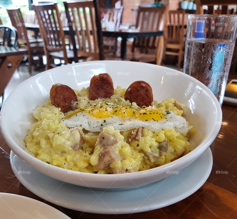 risotto for breakfast