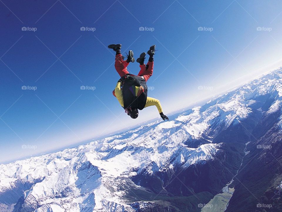 nice picof skydiving
