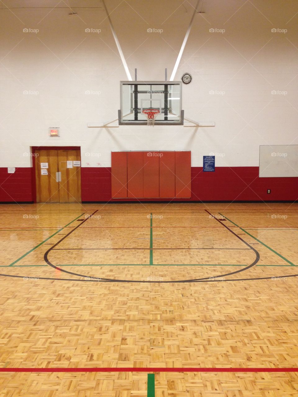 Basketball Gym.