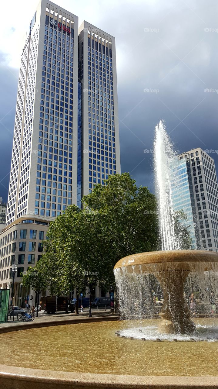 skyscrapers in frankfurt