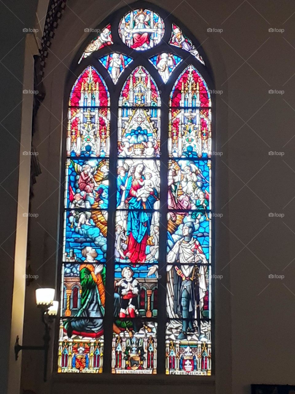 Домский собор. Витраж