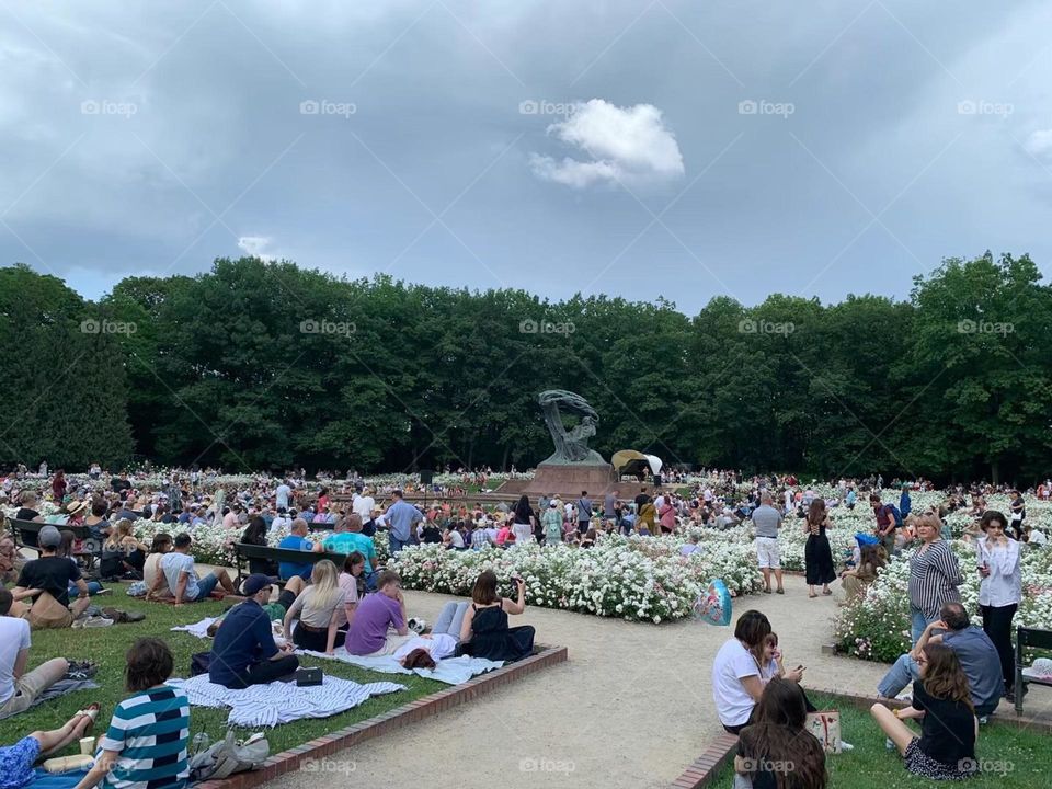 Smell the flowers, bask in the sun, and listen quietly with your eyes closed. The only interruption is the hum of bees in the flowers. How harmonious that is.

This pianist is a young pianist Rao Hao China. The 18-year-old Rao Hao is really great. 🌹