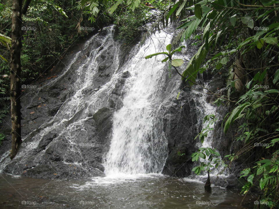 Waterfall Tamelite, Kinatang Village, Bonehau District, Mamuju Regency