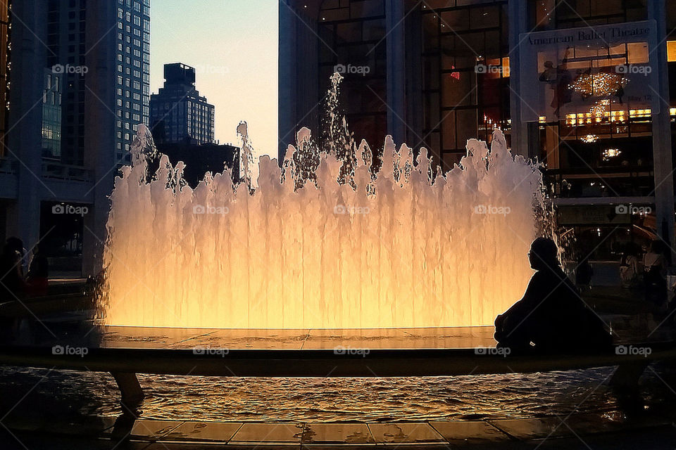 Lincoln Center Fountain