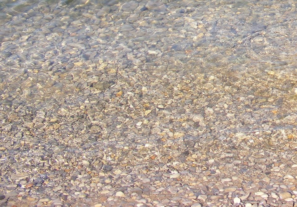 Michigan beach shoreline