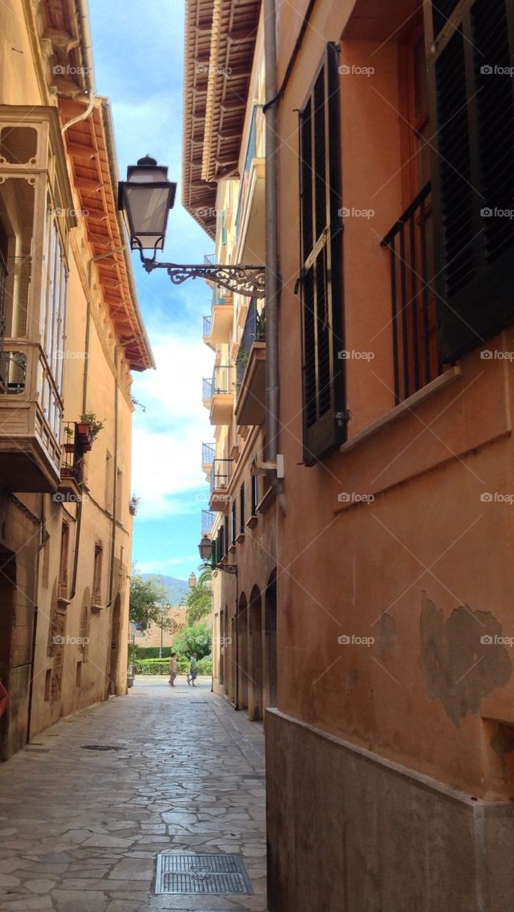 Alley in Mallorca